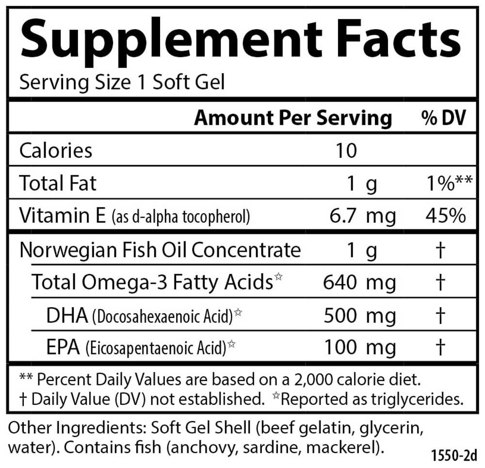 Carlson Labs Super DHA Gems® 500 mg (180 Softgels) - ProCare Outlet by Carlson Labs