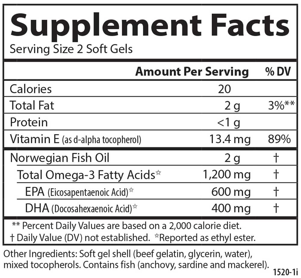 Carlson Labs Super Omega-3 Gems 1200 mg - ProCare Outlet by Carlson Labs