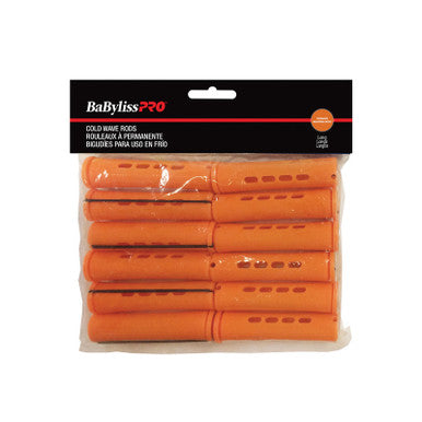 BaBylissPRO - Cold Wave Rods - Jumbo - Orange - 12/bag