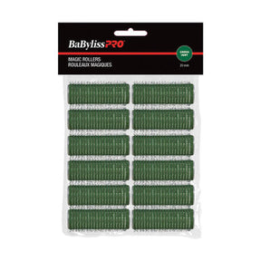 BaBylissPRO - Velcro Rollers - Green - 20mm - 12/bag