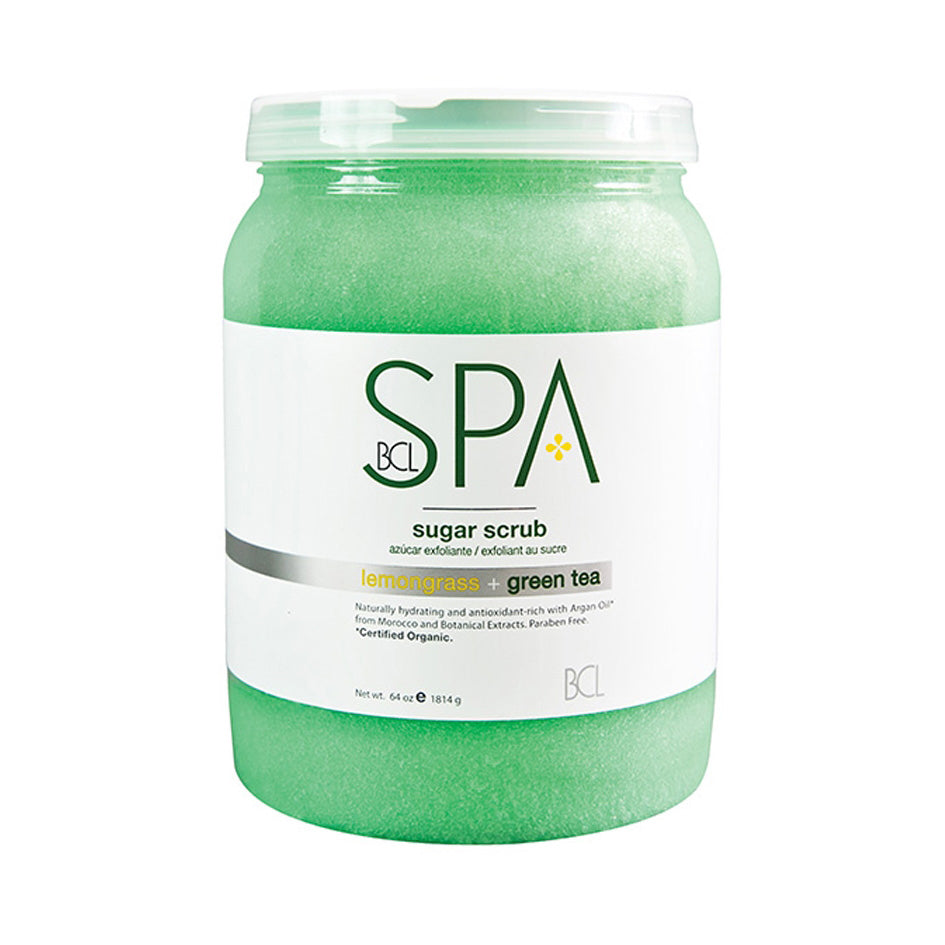 BCL Lemongrass & Green Tea Sugar Scrub 64oz - SALE - by BCL |ProCare Outlet|