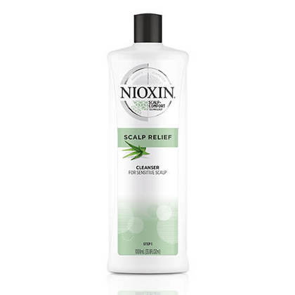 Nioxin Professional - Scalp Relief - Cleanser Shampoo for Sensitive, Dry and Itchy Scalp |33.8 oz | - by Nioxin Professional |ProCare Outlet|