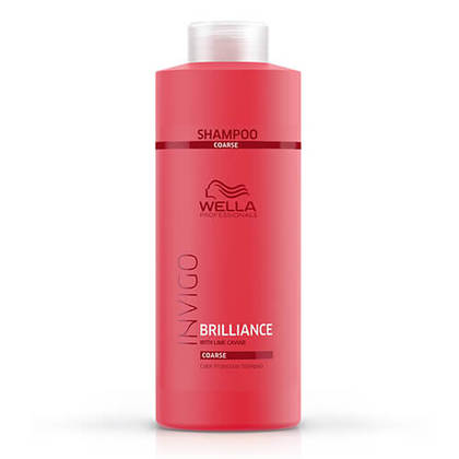 Wella Professionals Invigo Brilliance – Colour Protection Shampoo for Coarse Hair