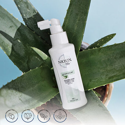 Nioxin Professional - Scalp Relief - Soothing Serum for Sensitive, Dry and Itchy Scalp |3.3 oz| - by Nioxin Professional |ProCare Outlet|