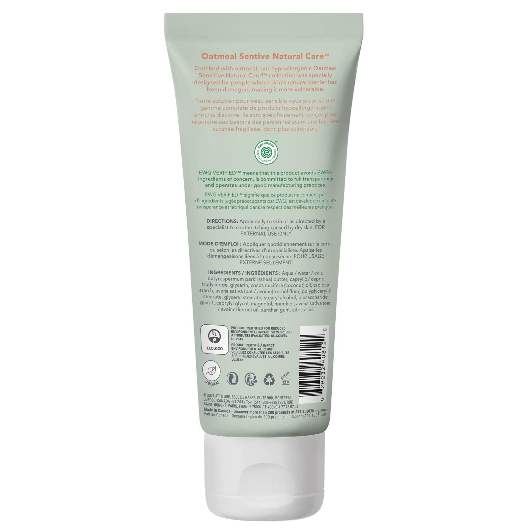 Deep Moisturizing Soothing Cream : SENSITIVE SKIN Baby - ProCare Outlet by Attitude