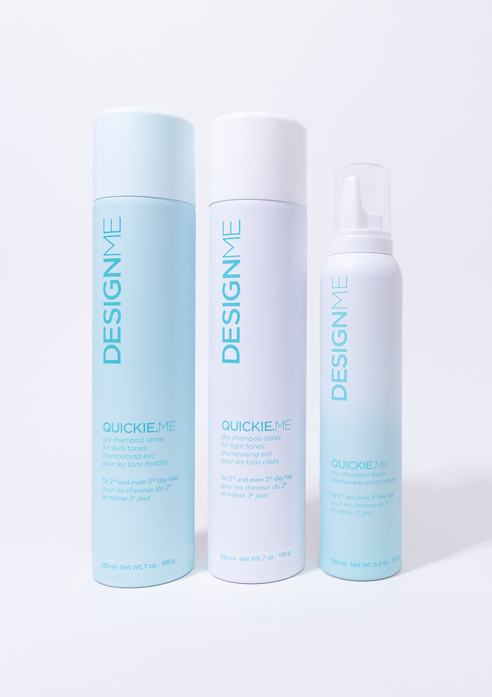 Designme - QUICKIE.ME • Dry Shampoo Foam