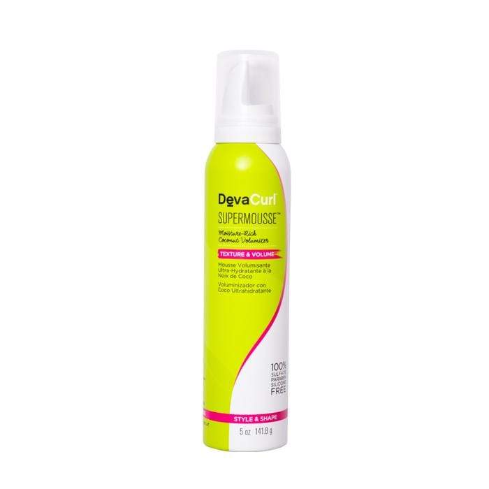 Devacurl - Super Mousse Moisture Rich Coconut Volumizer |141g| - ProCare Outlet by Devacurl