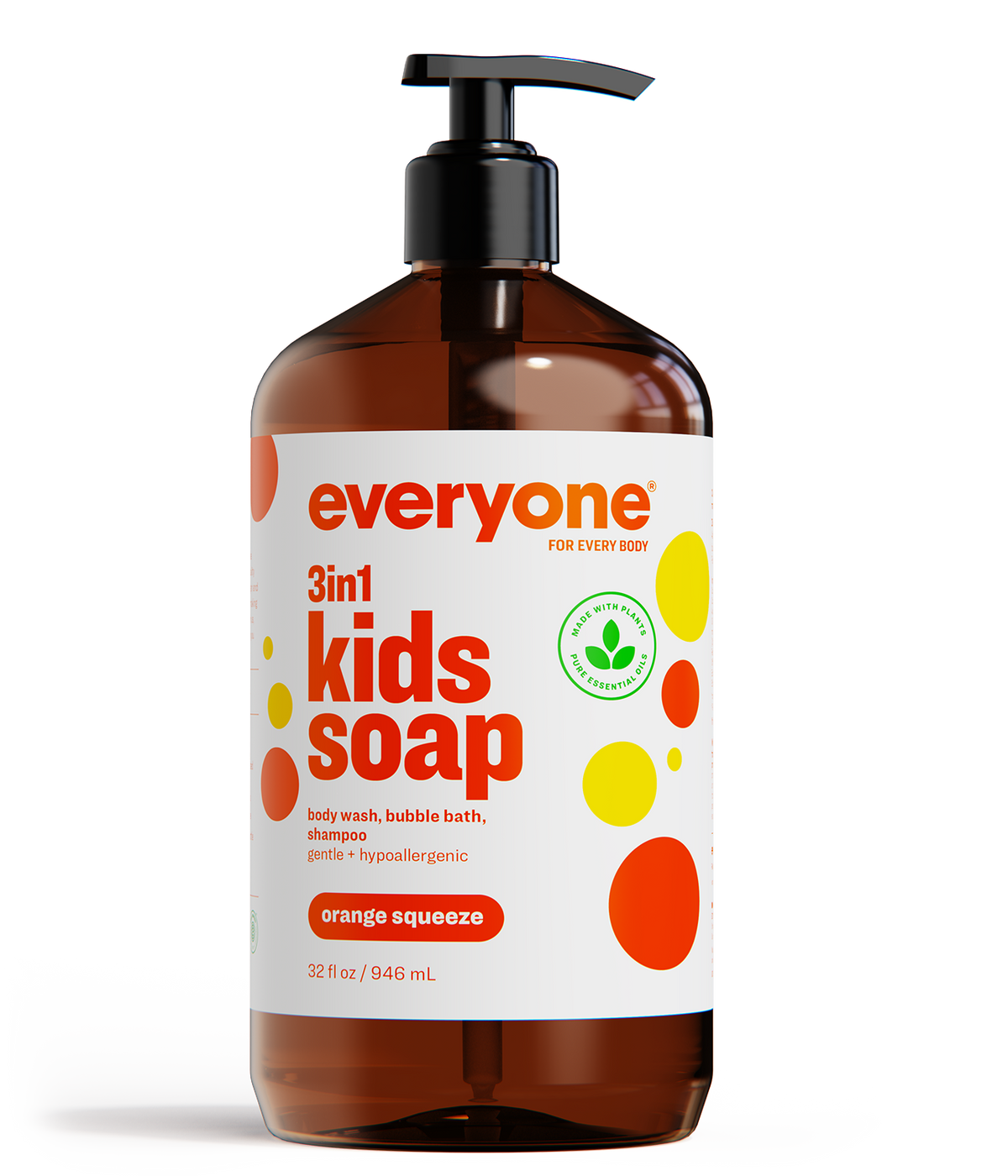 Orange Squeeze Kids 3in1 Soap - ProCare Outlet by EVERYONE