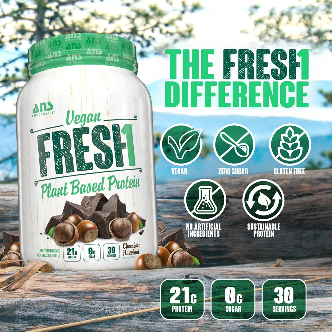 AnsPerformance - FRESH1 Vegan Protein - by ANSperformance |ProCare Outlet|