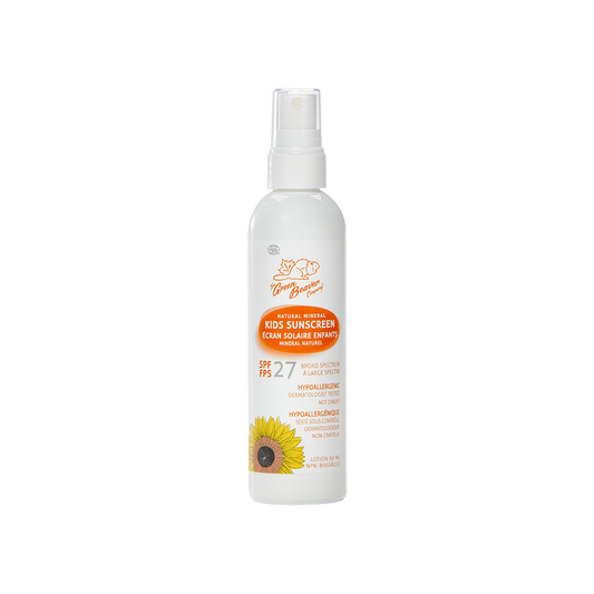 Mineral Sunscreen For KIDS - SPF 27 Spray 90ml - by Green Beaver |ProCare Outlet|