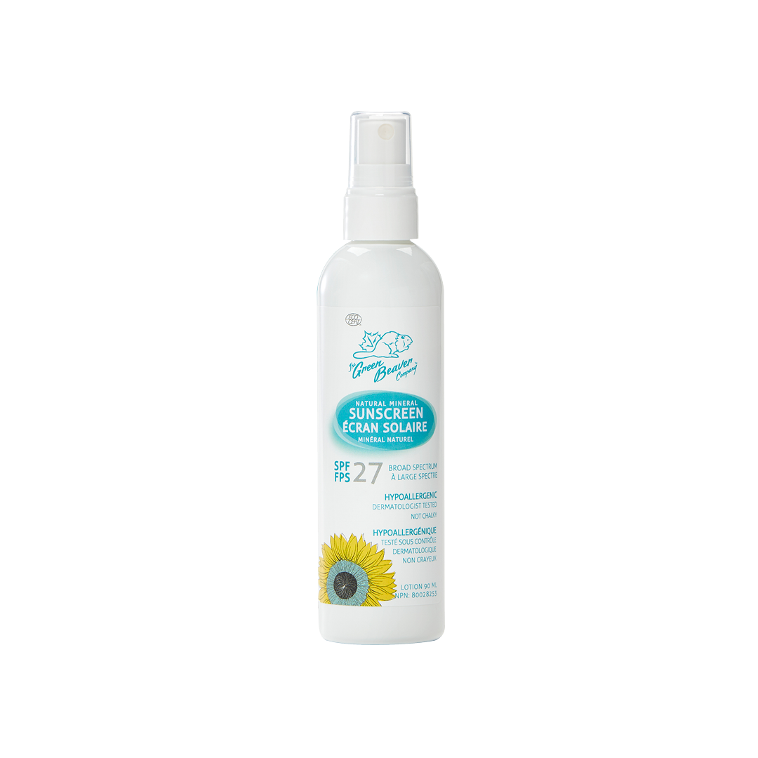 Mineral Sunscreen - SPF 27 Spray 90 ml - ProCare Outlet by Green Beaver