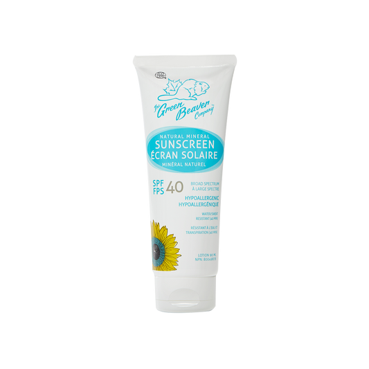 Mineral Sunscreen - SPF 40 - by Green Beaver |ProCare Outlet|