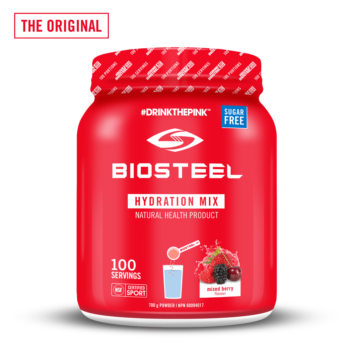 HYDRATION MIX / Mixed Berry - 100 Servings - by BioSteel Sports Nutrition |ProCare Outlet|