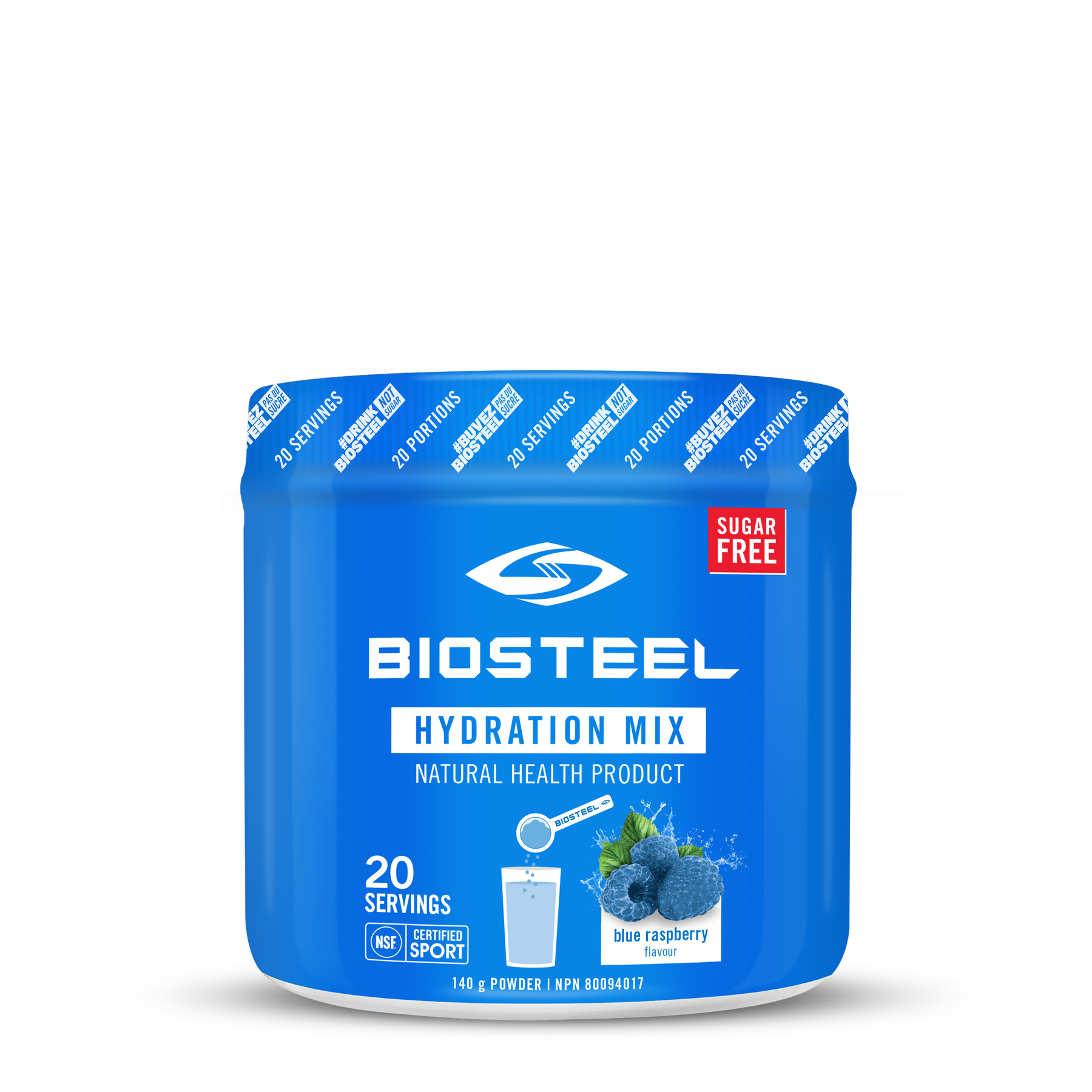 Hydration Mix / Blue Raspberry - 20 Servings - by BioSteel Sports Nutrition |ProCare Outlet|