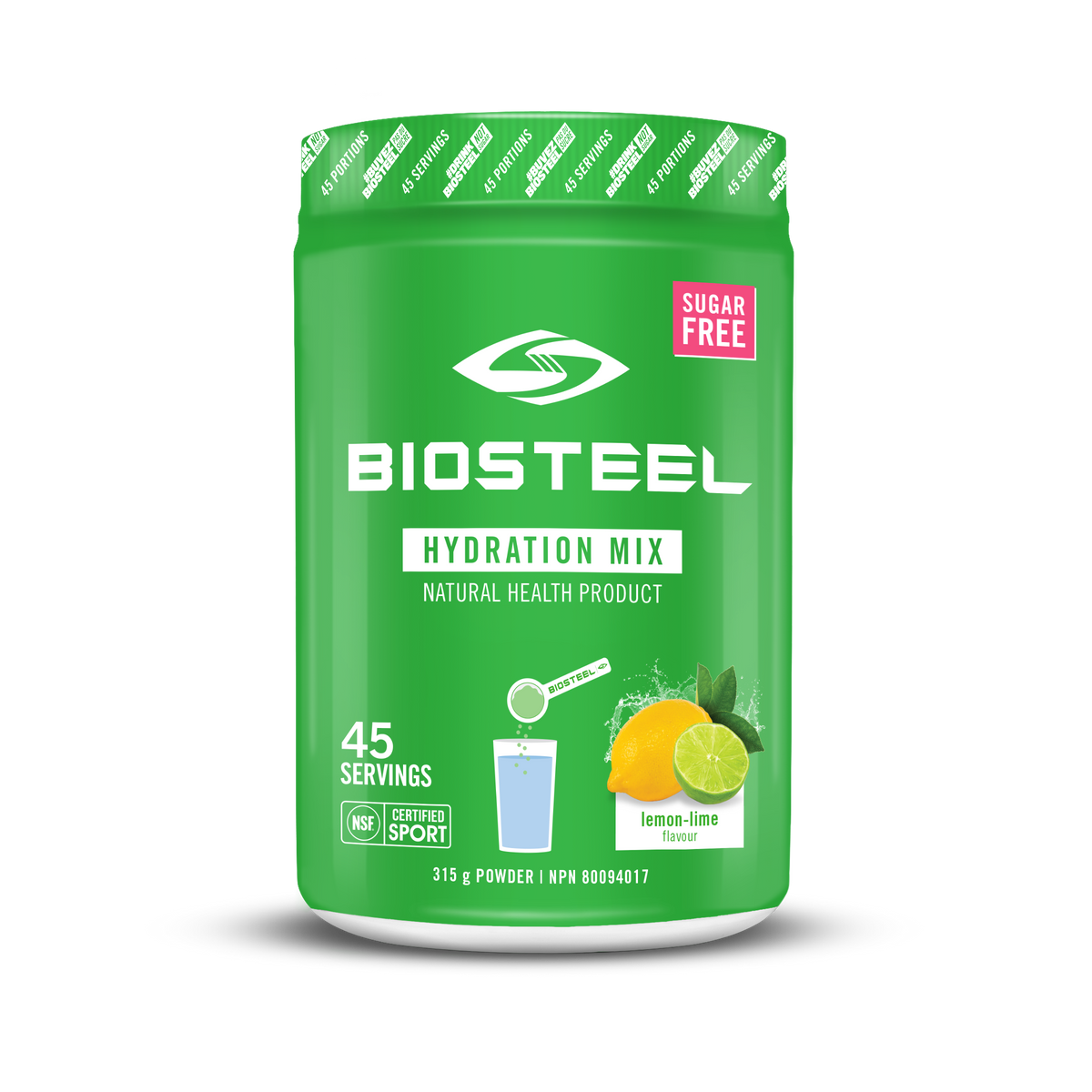 HYDRATION MIX / Lemon-Lime - 45 Servings - ProCare Outlet by BioSteel Sports Nutrition