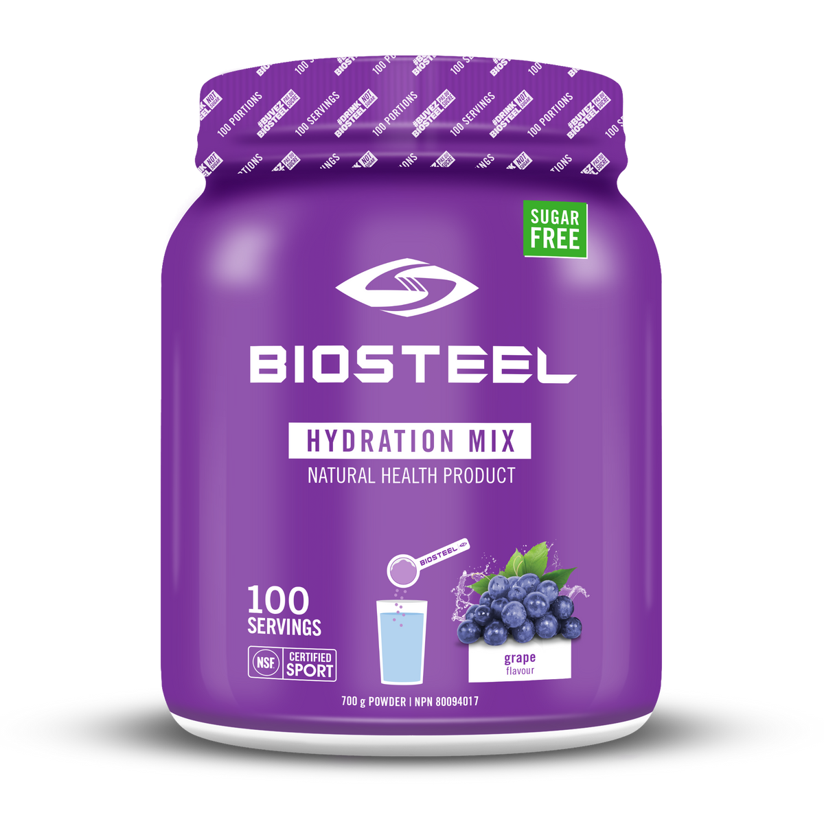 Hydration Mix / Grape - 100 Servings - ProCare Outlet by BioSteel Sports Nutrition