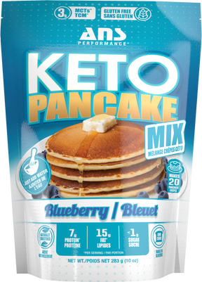 KETO PANCAKE MIX 283g - Blueberry - ProCare Outlet by ANSperformance