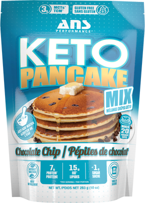 KETO PANCAKE MIX 283g - Chocolate Chip - ProCare Outlet by ANSperformance