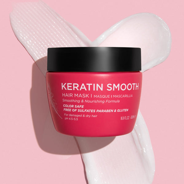 Luseta Beauty Keratin Smooth Hair Mask – Repairing Care 500ml
