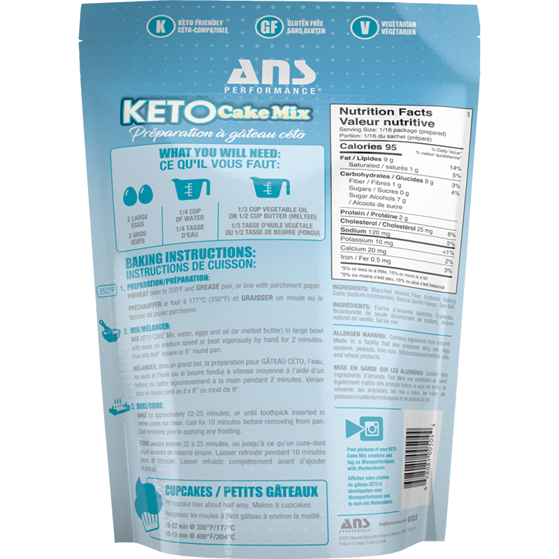 KETO CAKE MIX - ProCare Outlet by ANSPerformance