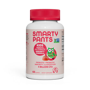 SmartyPants Vitamins - Kids Prebiotic and Probiotic Immunity Formula - Strawberry Crème (60) - by Smartypantsvitamins |ProCare Outlet|