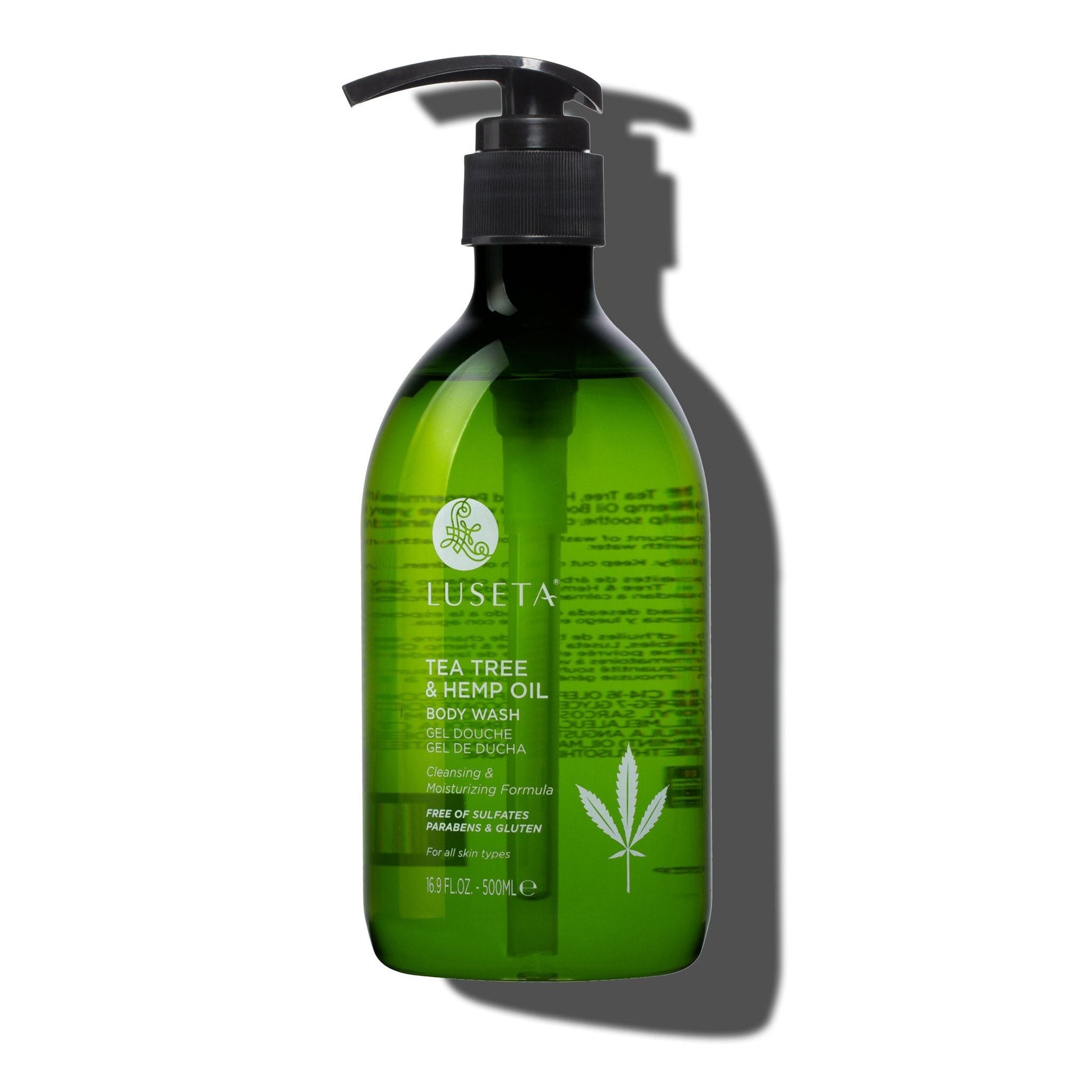 Tea Tree & Hemp Oil Body Wash - by Luseta Beauty |ProCare Outlet|