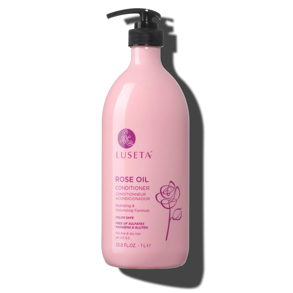 Luseta Beauty Rose Oil Acondicionador – Hidratación de cuero cabelludo y fibra