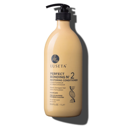 Luseta Beauty Perfect Bonding Restoring Conditioner — 33.8 fl oz / 1 L pack, front label
