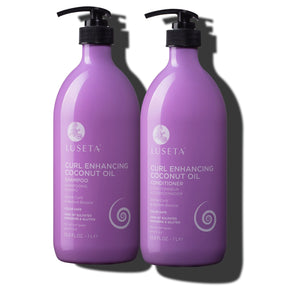 Curl Enhancing Coconut Bundle - 1 x 33.8oz Shampoo & Conditioner Set - ProCare Outlet by Luseta Beauty