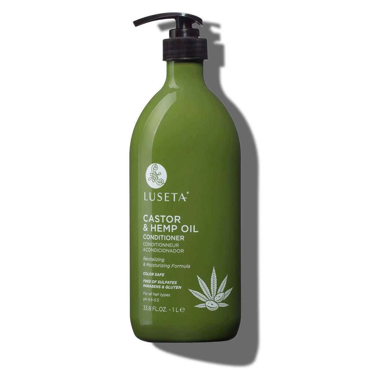 Castor & Hemp Oil Conditioner - 33.8oz - by Luseta Beauty |ProCare Outlet|