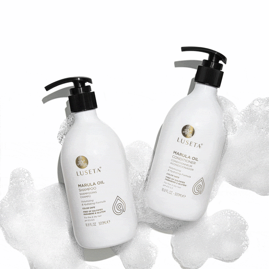Marula Oil Bundle - 1 x 16.9oz Shampoo & Conditioner Set - by Luseta Beauty |ProCare Outlet|