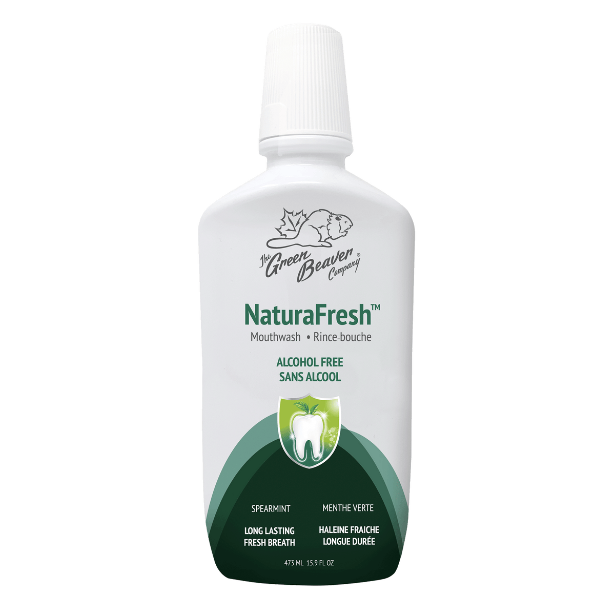 Naturafresh™ Alcohol Free Mouthwash – Spearmint - ProCare Outlet by Green Beaver