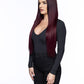 BELLAMI Silk Seam 16" 140g Mulberry Wine Natural Hair Extensions