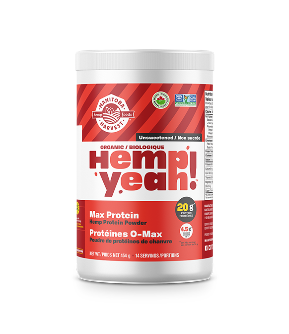 Hemp Yeah! Max Protein Unsweetened - by Manitoba Harvest |ProCare Outlet|