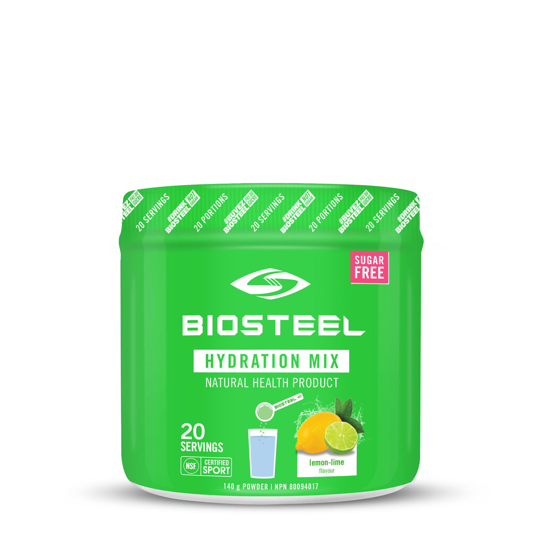 HYDRATION MIX / Lemon-Lime - 20 Servings - ProCare Outlet by BioSteel Sports Nutrition