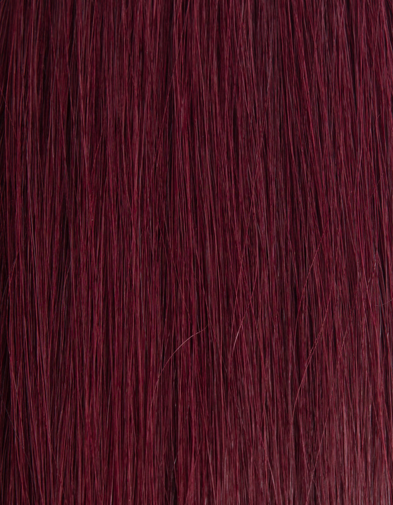 BELLAMI Silk Seam 26" 360g Mulberry Wine Natural Hair Extensions
