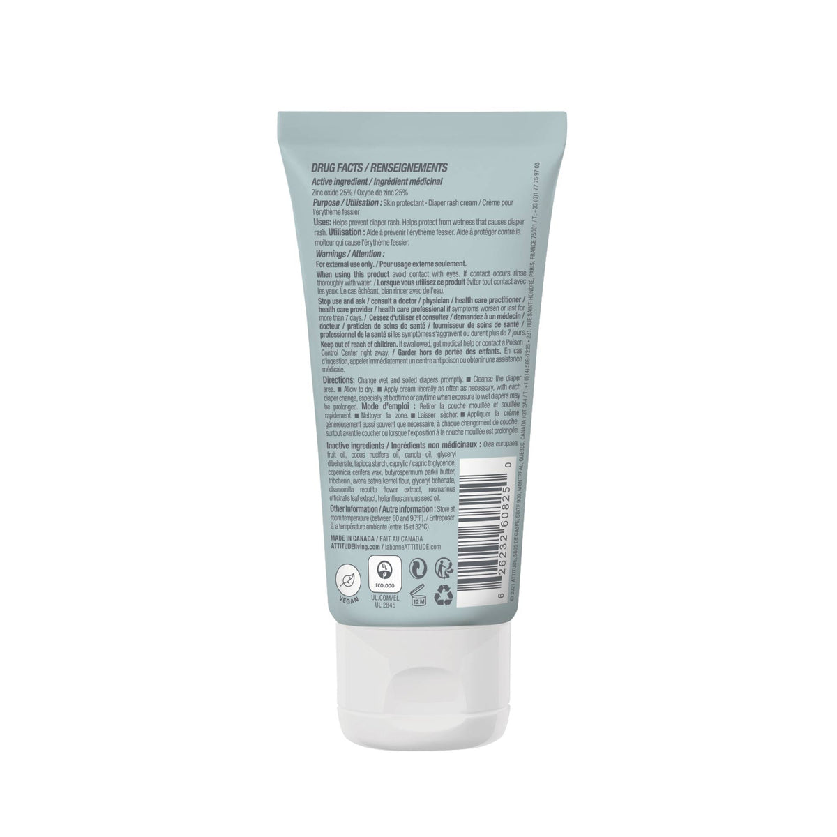 Baby Diaper Cream : SENSITIVE SKIN Baby - ProCare Outlet by Attitude