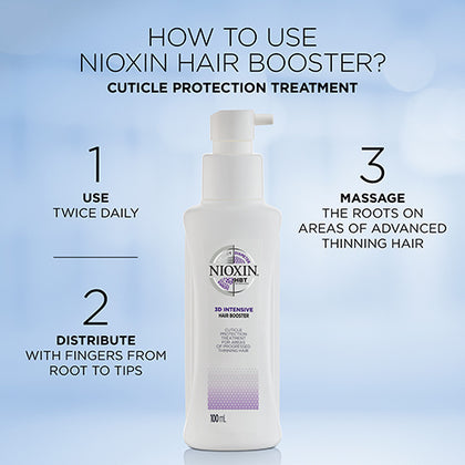Nioxin Professional - 3D Intensive Hair Booster |3.38 oz| - ProCare Outlet by Nioxin Professional
