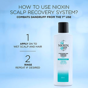 Nioxin Professional - Scalp Recovery - Medicating Cleanser |6.76 oz| - by Nioxin Professional |ProCare Outlet|