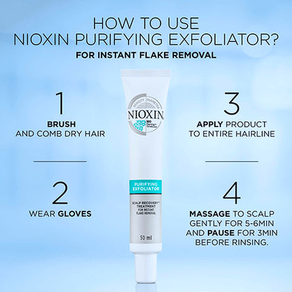 Nioxin Professional - Scalp Recovery - Purifying Exfoliator |1.7 oz| - by Nioxin Professional |ProCare Outlet|