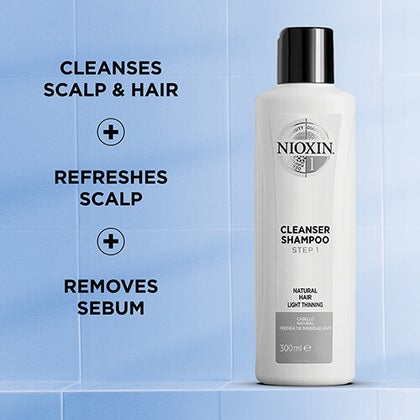 Nioxin Professional - System 1 Cleanser Shampoo |10.1 oz| - by Nioxin Professional |ProCare Outlet|