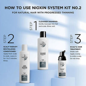 Nioxin Professional - System 2 Cleanser Shampoo |10.1 oz| - by Nioxin Professional |ProCare Outlet|