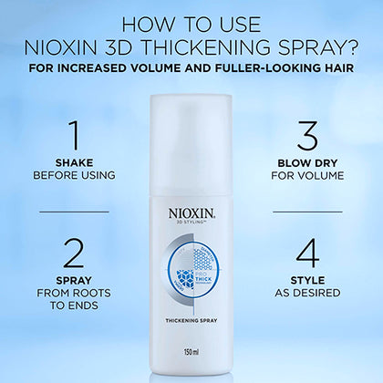 Nioxin Professional - Thickening Spray |5.07 oz| - ProCare Outlet by Nioxin Professional