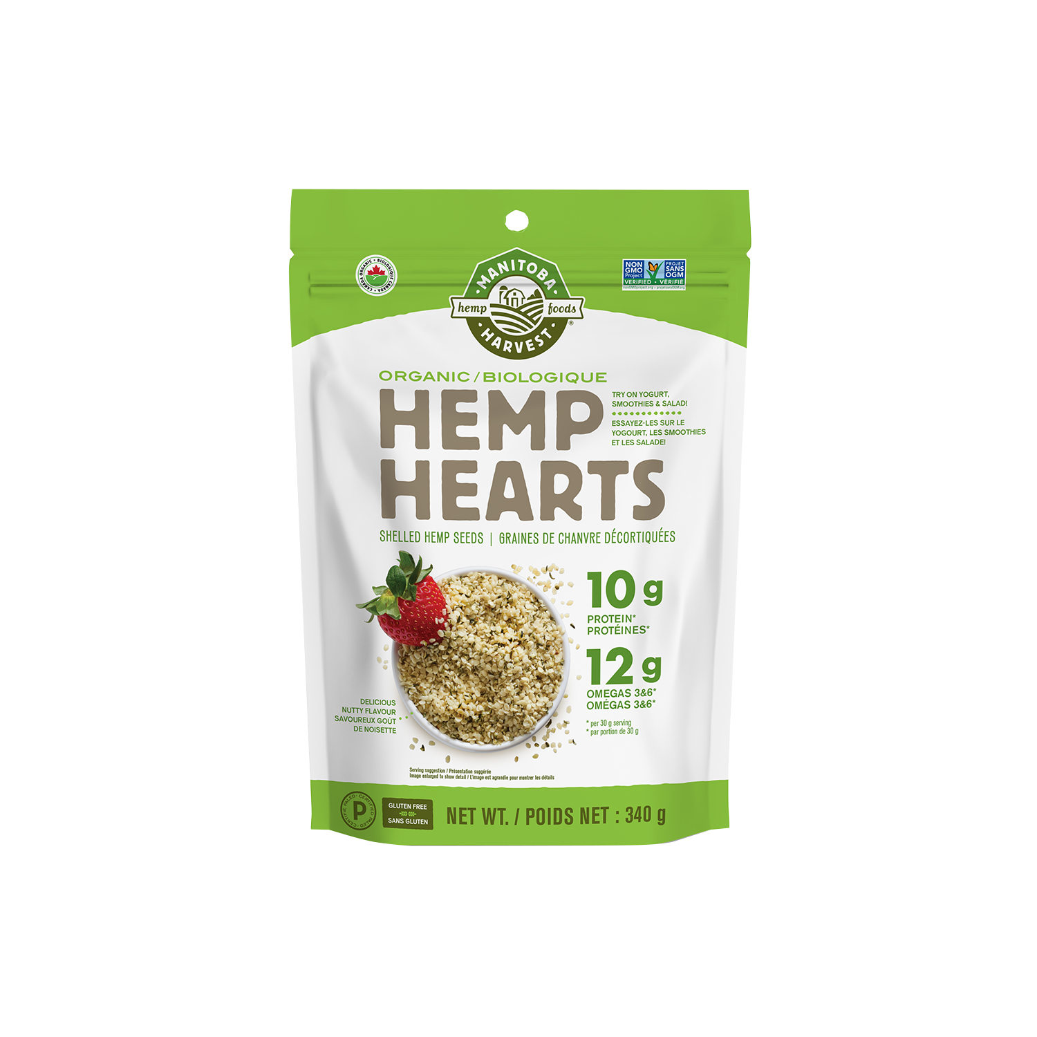 Organic Hemp Hearts - 2.27 kg - by Manitoba Harvest |ProCare Outlet|