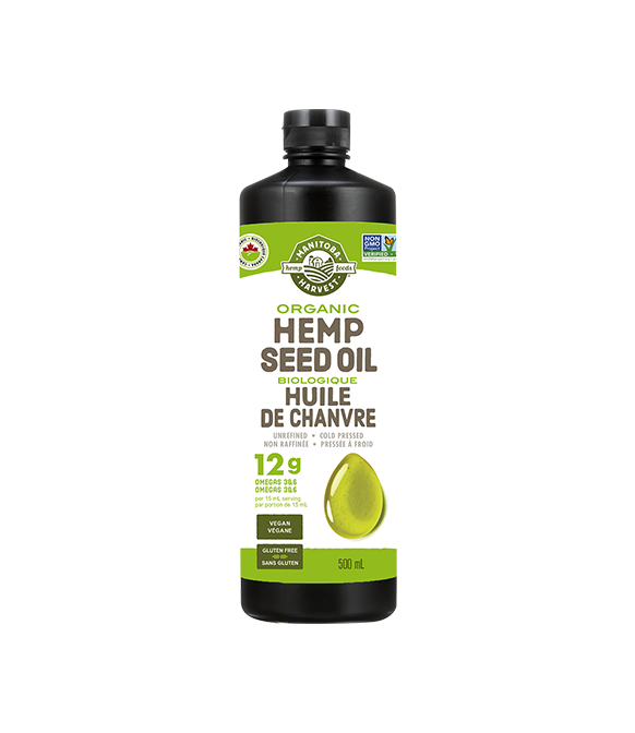 Organic Hemp Seed Oil - 250 ml - by Manitoba Harvest |ProCare Outlet|