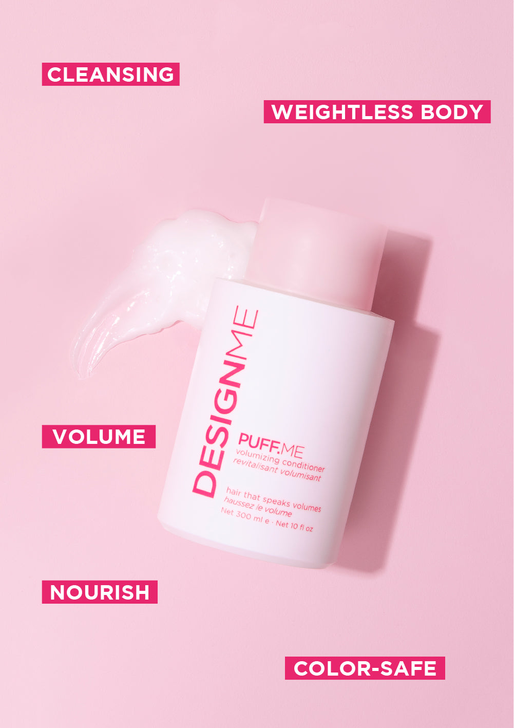 Designme - PUFF.ME • Après-shampoing volumateur