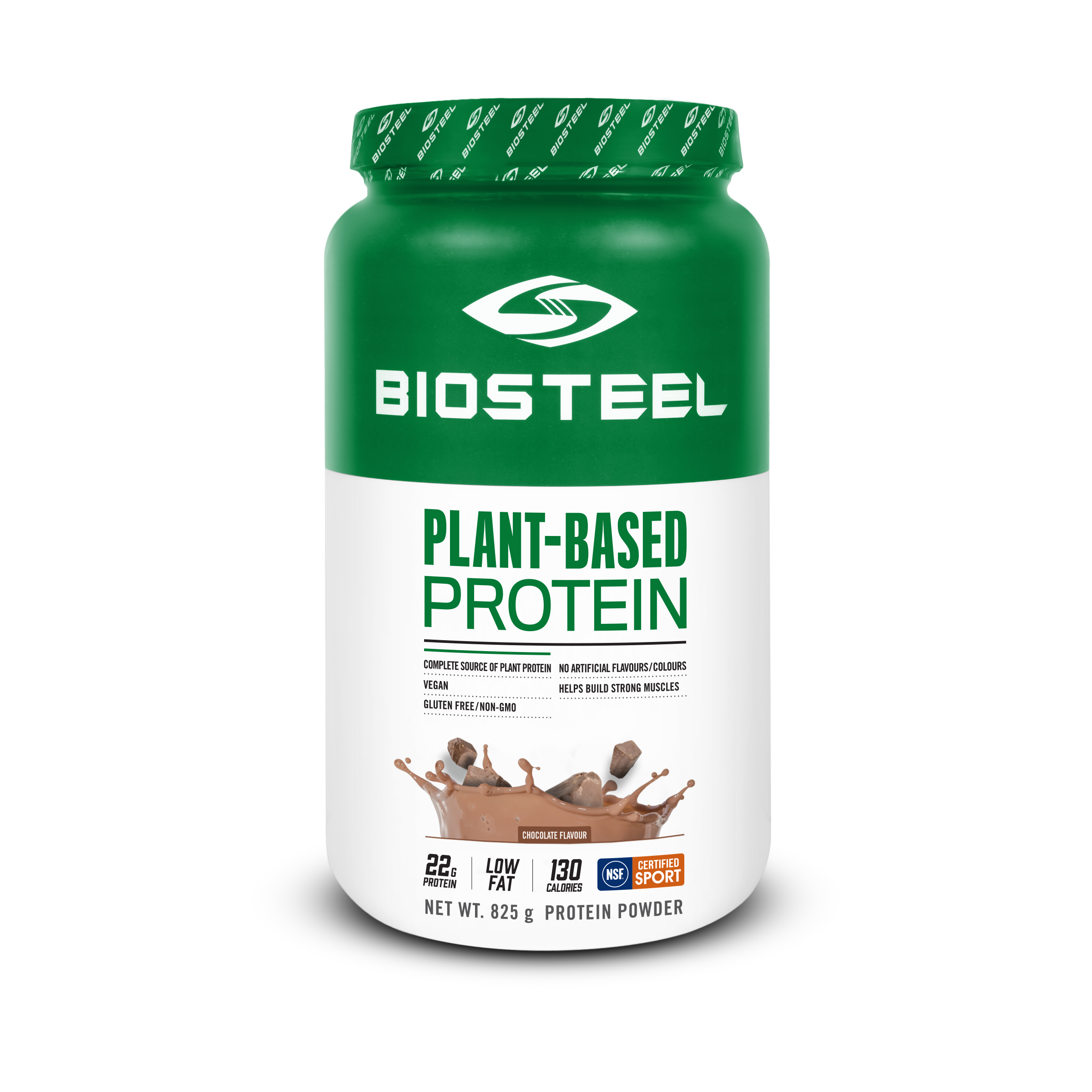PLANT-BASED PROTEIN / Chocolate - 25 Servings - by BioSteel Sports Nutrition |ProCare Outlet|