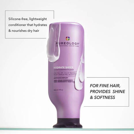 Pureology - Hydrate Sheer - Shampoo and Conditioner Duo |9oz| - by Pureology |ProCare Outlet|