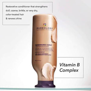 Pureology - Nanoworks Gold - Conditioner |33.8 oz| - ProCare Outlet by Pureology