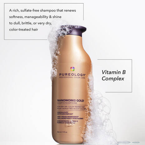 Pureology - Nanoworks Gold - Shampoo and Conditioner Duo |9 oz| - by Pureology |ProCare Outlet|